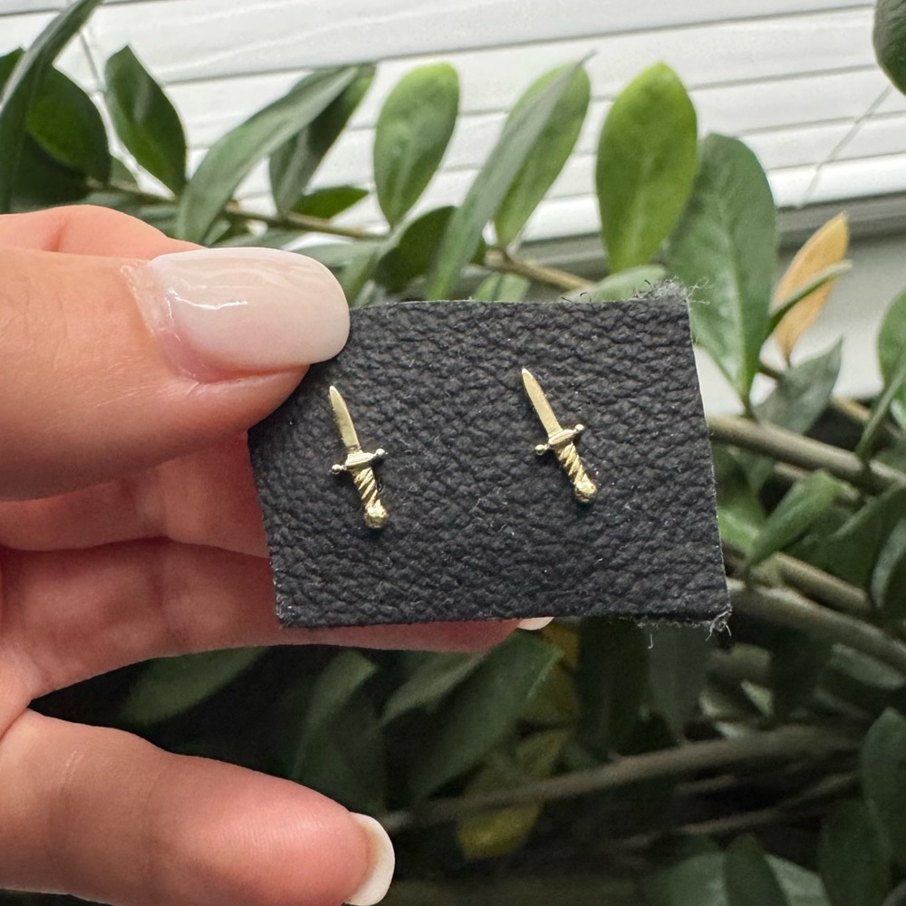 Unique Knife Earrings